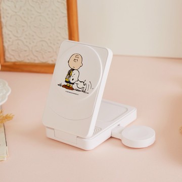 【TOYSELECT】SNOOPY史努比來點抱抱22.5W折疊式三合一Qi2磁吸支架無線充電器