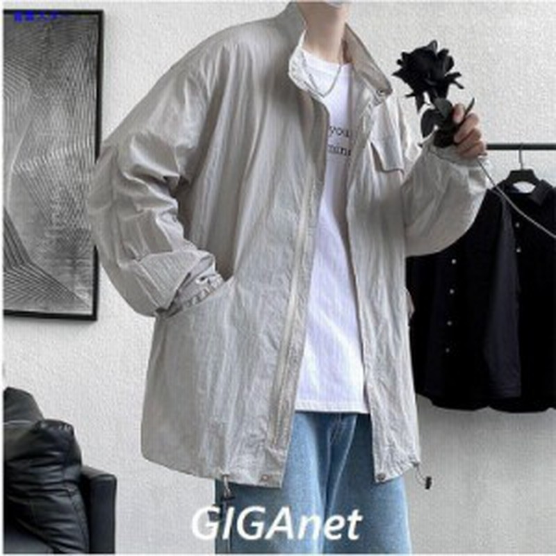 メンズ用 Uv ライトアウター 薄手uvカット パーカー 日焼け対策 ジップアップ 夏用 冷房対策 ラッシュガード メンズ 長袖 サマージャケ 通販 Lineポイント最大1 0 Get Lineショッピング