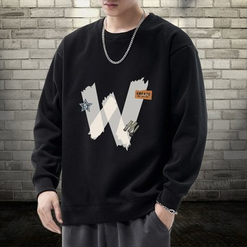 臺灣出貨 M-8XL 男生衣服 大學T 衛衣 美式寬鬆情侶款韓版大尺碼 oversize 長袖上衣 長袖大學T 圓領衛衣