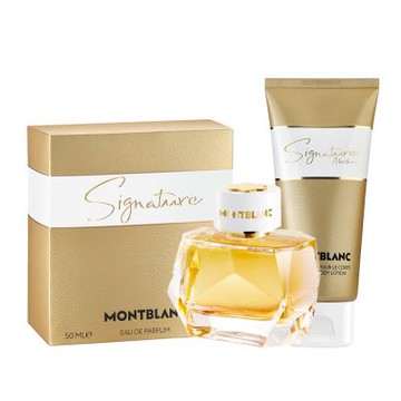 MONTBLANC永恆之金淡香精禮盒(淡香精50ml+身體乳100ml)