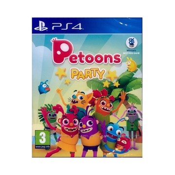 PlayStation PS4《卡通寵物派對 Petoons Party》英文歐版