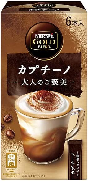 Nestle Japan Nescafe Gold Blend Adult Reward Cappuccino 6 pieces