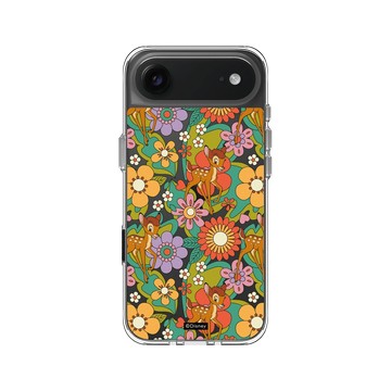 iPhone Air Clear Case（相機按鈕） 透明 - 迪士尼-經典系列 Disney Classics - 小鹿斑比 Bambi - Motif rétro