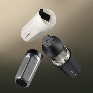 【本因 BOII】六角兩用保溫咖啡杯400/480ml