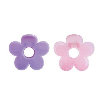 蜜糖花朵髮夾2入