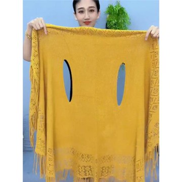 百變披肩春夏長款純色多功能洋氣仿羊絨保暖圍脖魔術圍巾菲靈