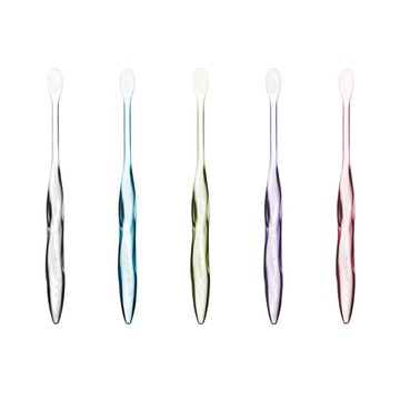 日本製免沾牙膏 奈米礦物牙刷 哲學設計款 單入組 (5色可選) 富士紫