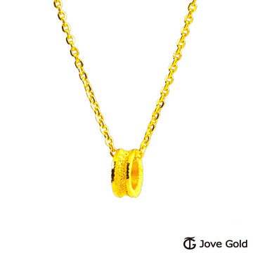 jove gold 漾金飾 約定黃金墜子 送項鍊