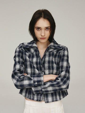 Any Check Shirt Jacket