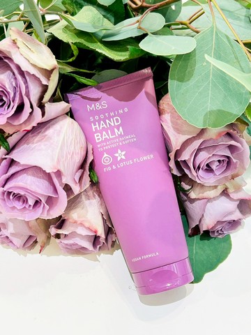 英國精品 馬莎 Marks & Spencer 無花果&蓮花護手霜100ml Soothing Hand Balm Fig & Lotus Flower