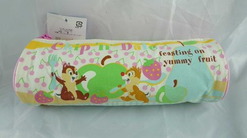 【震撼精品百貨】Chip N Dale 奇奇蒂蒂松鼠 圓筒筆袋 幸運草  震撼日式精品百貨