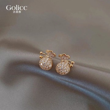 免運💍新年福袋耳釘女新款2025爆款輕奢小衆設計耳環精緻高級感獨特耳飾韓國正品設計感輕奢 銀針 耳墜 耳夾 夾式 耳環