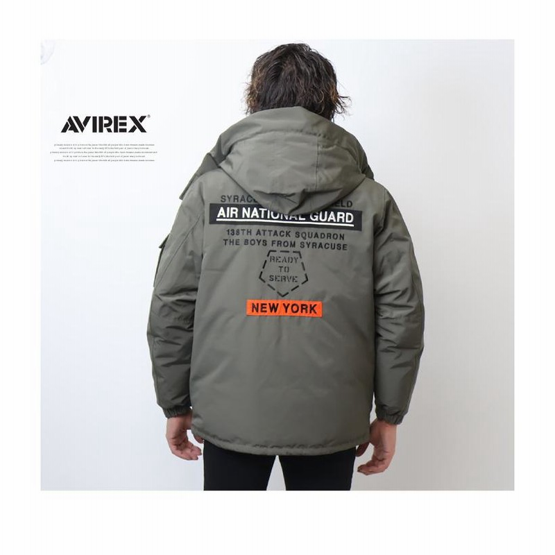 AVIREX アヴィレックス ANG ECWCS カスタム ダウンジャケット