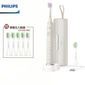 🏍️快速出貨【PHILIPS 飛利浦】本月加碼贈原廠刷頭5入 輕柔多效音波震動牙刷 電動牙刷-小亮刷珍珠白 HX2491/01