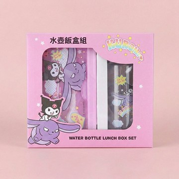 天藍小舖-酷洛米飯盒+800ml水壺組合-單1款-$290【A11115826】