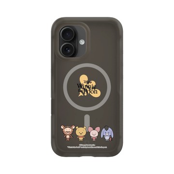 iPhone 16 AirX 本質黑 - 迪士尼-小熊維尼 Disney Winnie The Pooh - Q版
