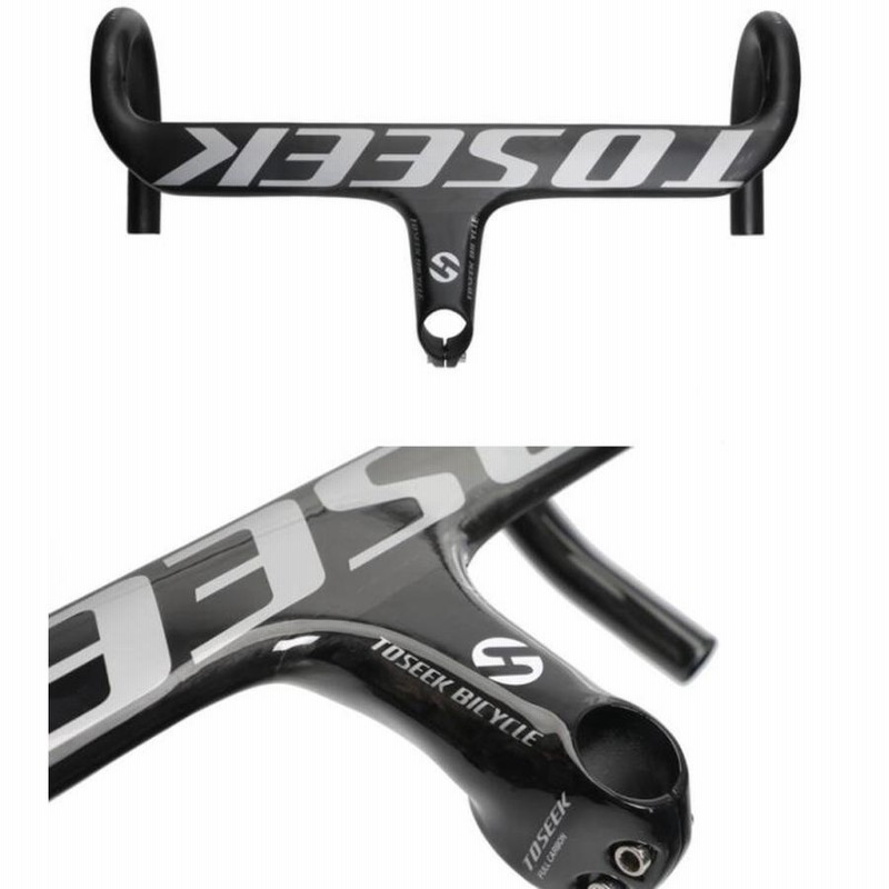 TOSEEK ステム一体型カーボンハンドル 付属品有り