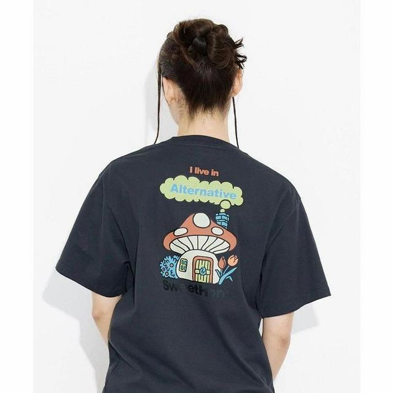 Amazon | [エックスガール] カジュアルトップス MUSHROOM L/S