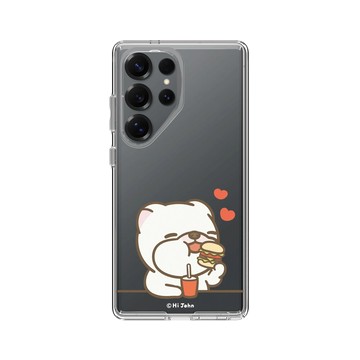 Galaxy S25 Ultra Clear 透明 - 嗨小強 Hi John - 小強愛吃漢堡包