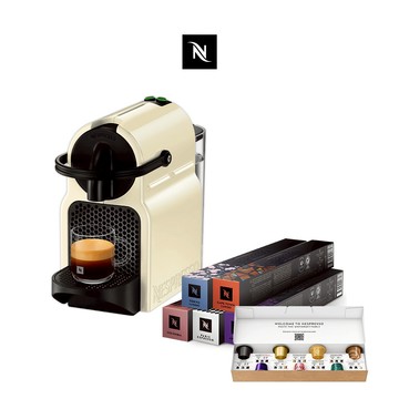 【Nespresso】膠囊咖啡機Inissia & 50顆膠囊組(贈咖啡組)