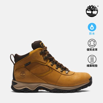 Timberland 男款小麥色Mt. Maddsen防水中筒健行鞋|A64TV231