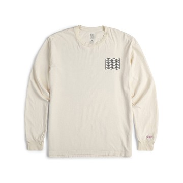 Grid Map Tee L/S M 男生長袖T恤