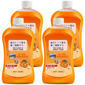 EDISH 橙香地板清潔劑 500ml 台灣監製  4瓶