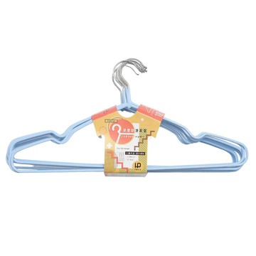 好粗 防滑衣架10入組42cm  顏色隨機  1組