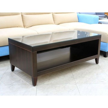 【歐風別館】雅品胡桃色大茶几【基隆至台中免運費】