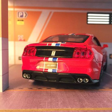 彩珀88441仿真野馬謝耳比汽車模型合金超跑車模玩具男孩生日禮物