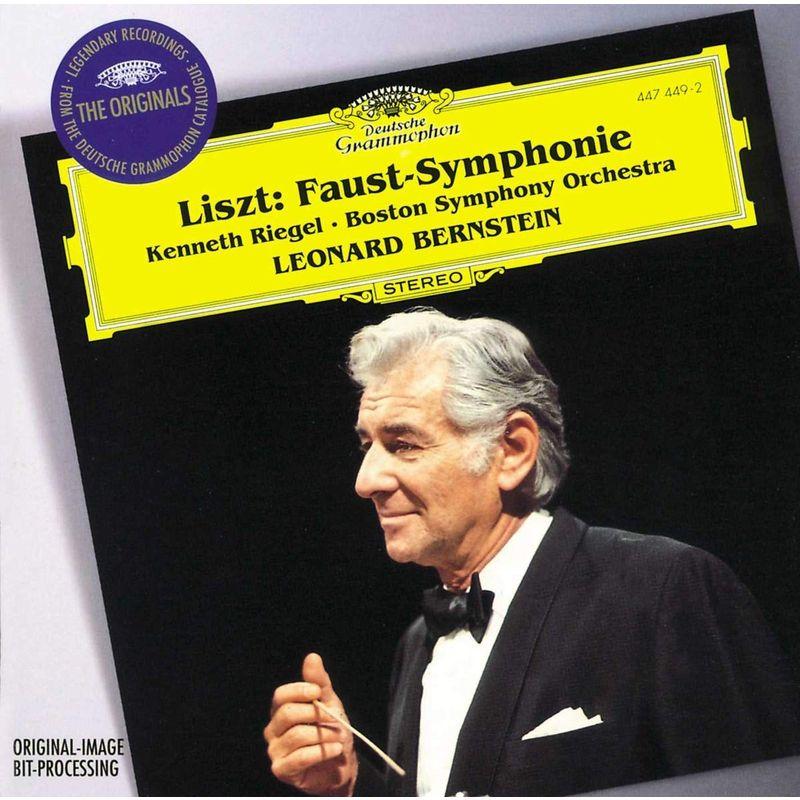 Liszt: Faust-Symphony   Bernstein, Riegel, Boston Symphony Orchestra