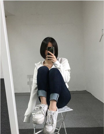 短款外套薄款連帽衛衣女韓版學生原宿風長袖拉鏈外套女春秋裝新款