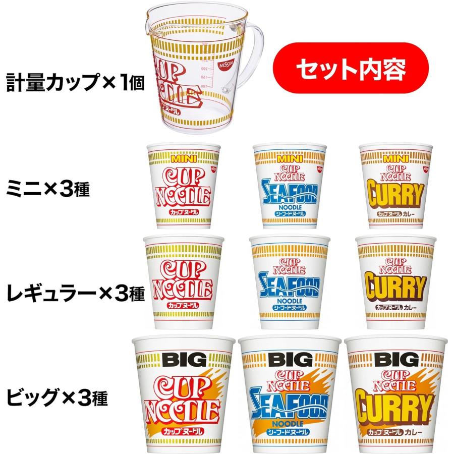 日清食品 カップヌードル オリジナル計量カップ付きセット