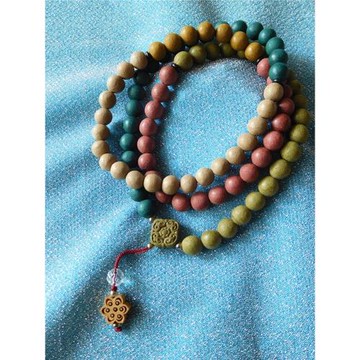 【四時五彩】非五方貴人香四季五花純手工合香珠手串手持108顆