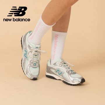 【New Balance】復古鞋_中性_白銀綠_U204L7A8-D楦