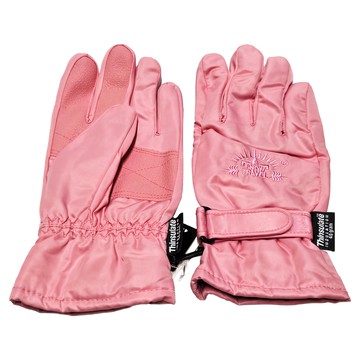 SNOW TRAVEL 雪之旅 AR-36 3m 防水保暖手套 (騎行/登山/禦寒) 粉色M  1入