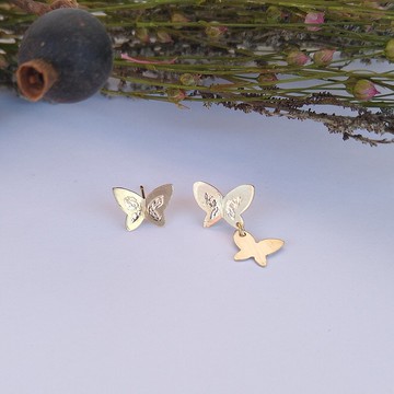 黃銅花園蝴蝶耳针