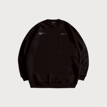 DYCTEAM - SLOGAN HEAVYWEIGHT SWEATSHIRT (black)