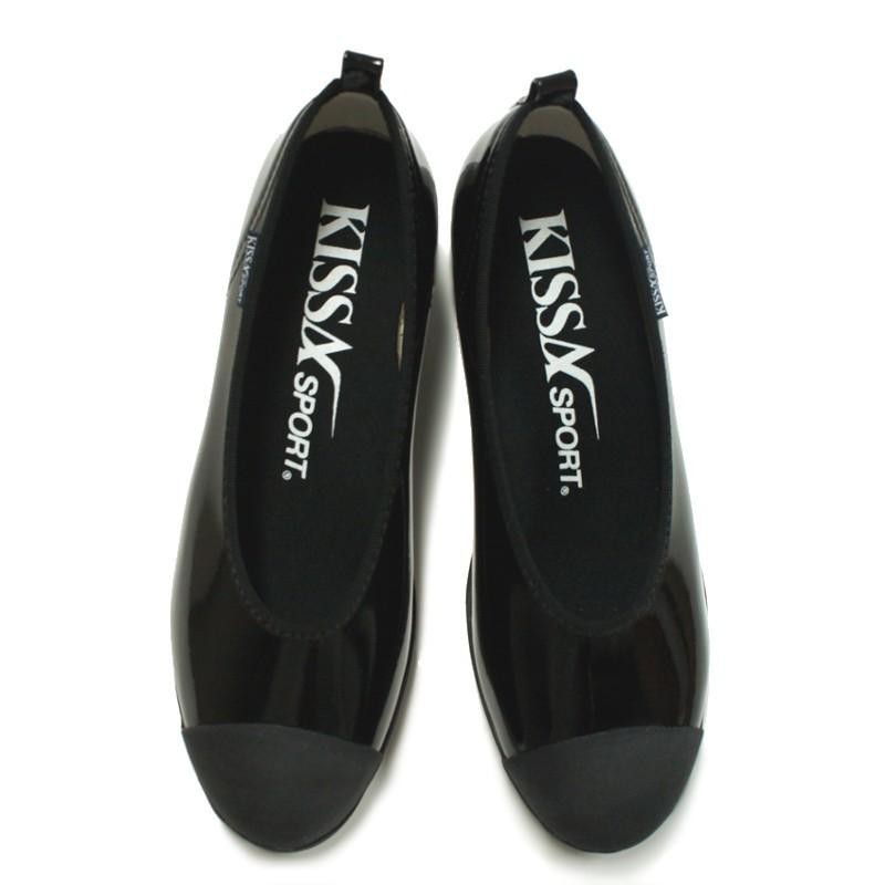キサスポーツ KISSA SPORT KS8210 BLACK/ENAMEL パンプス