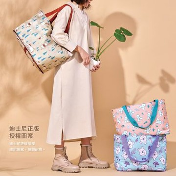【SENSE LAB·好感製所】Disney迪士尼 森悠維尼大容量PEVA保溫袋(可摺疊/可束口)