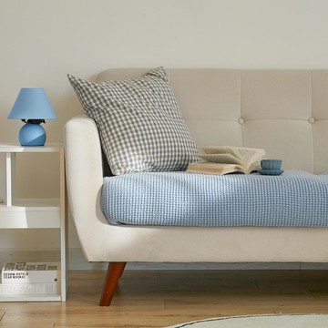 ARPEGGIO BASIC 莫代爾華夫格棉被兼床罩  每一個藍色  SS (150 x 200 cm)