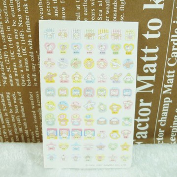 【震撼精品百貨】大耳狗 Cinnamoroll 可愛小貼紙*14270 震撼日式精品百貨