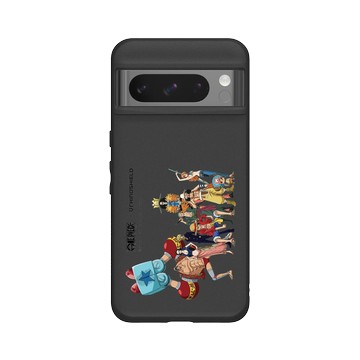 Pixel 8 Pro SolidSuit 黑 - 航海王 One Piece - 海賊團系列-草帽一行人
