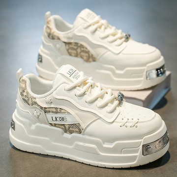 高品質日常休閒鞋 厚底增高10cm 百搭時尚透氣板鞋 防滑耐磨運動板鞋 輕便老爹鞋 戶外休閒鞋 青少年運動小白鞋 現貨免