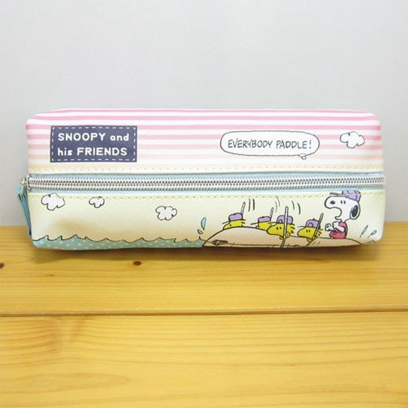 スヌーピーペンケース ピーナッツ スヌーピー 両面フリーポーチ ハイキング スヌーピー Peanuts Snoopy 筆箱 ペンポーチ かわいい おしゃれ グッズ 通販 Lineポイント最大get Lineショッピング