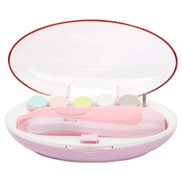 Reddot 紅點生活 LED電動拋光磨甲器組  1組  米妮婭粉