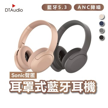 聆翔 聲匿ANC降噪耳罩式藍牙耳機 主動降噪 藍牙耳機 有線耳機 頭戴式耳機 電競耳機 MP3 耳麥 低延遲 聆翔旗艦店