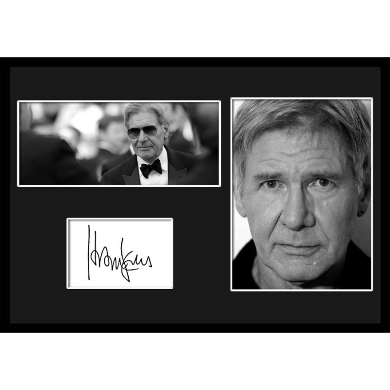 10種類!Harrison Ford/ハリソン・フォード/サインプリント&証明書付きフレーム/BW/モノクロ/ディスプレイ (4-3W) |  LINEブランドカタログ