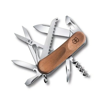 【Victorinox 瑞士維氏】EVOLUTION 17 WOOD 85mm(2.3911.63)【墊腳石】