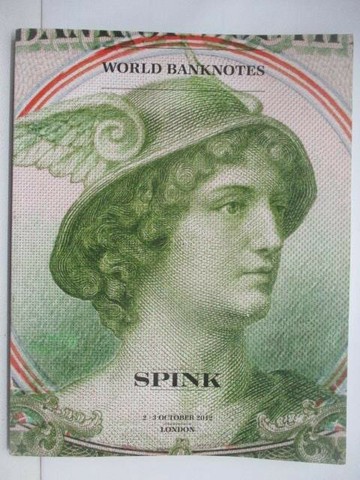 【書寶二手書T1／收藏_QKO】SPINK_World Banknotes_2012/10/2-3